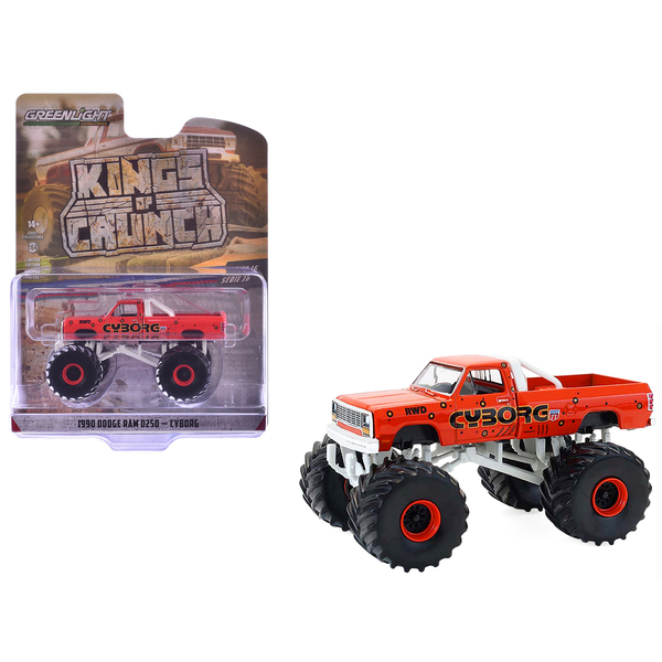 Greenlight 1/64 1990 Dodge Ram "Cyborg" Monster Truck