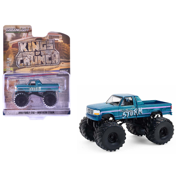 Greenlight 1/64 1993 Ford F-250 "Northern Storm" Monster Truck