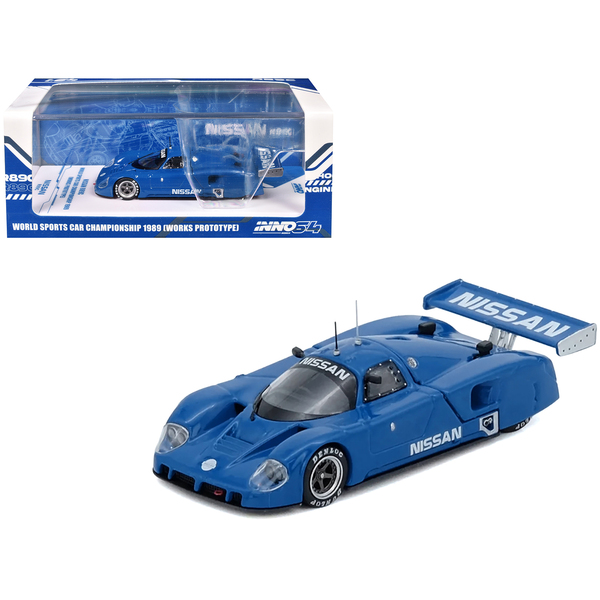 Inno Models 1/64 Nissan R89C Blue "Works Prototype"