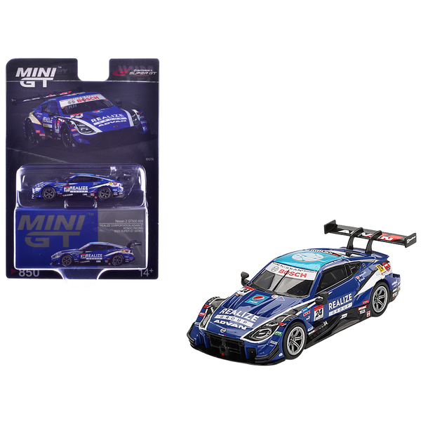 Mini GT Nissan Z GT500 #24 Diecast Model Car