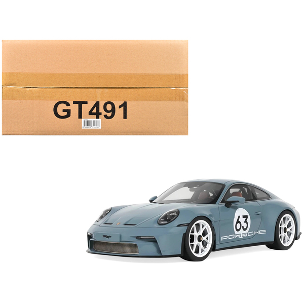 GT Spirit Porsche 911 S/T #63 Shore Blue Metallic Model