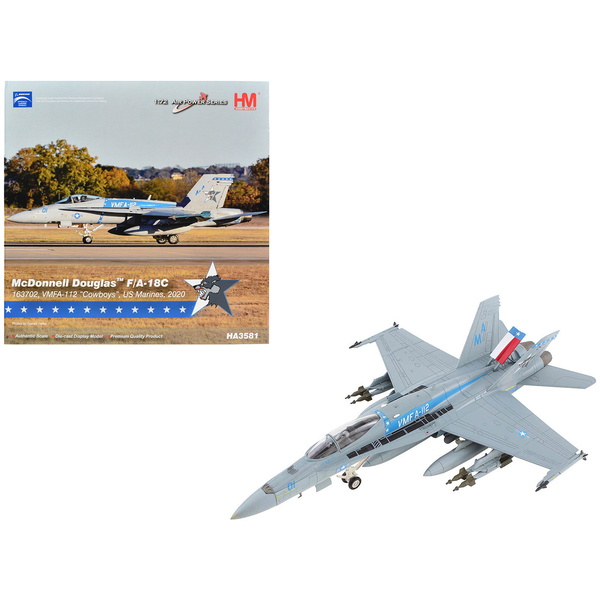 Hobby Master F/A-18C Hornet "Cowboys" 1/72 Diecast Aircraft Model