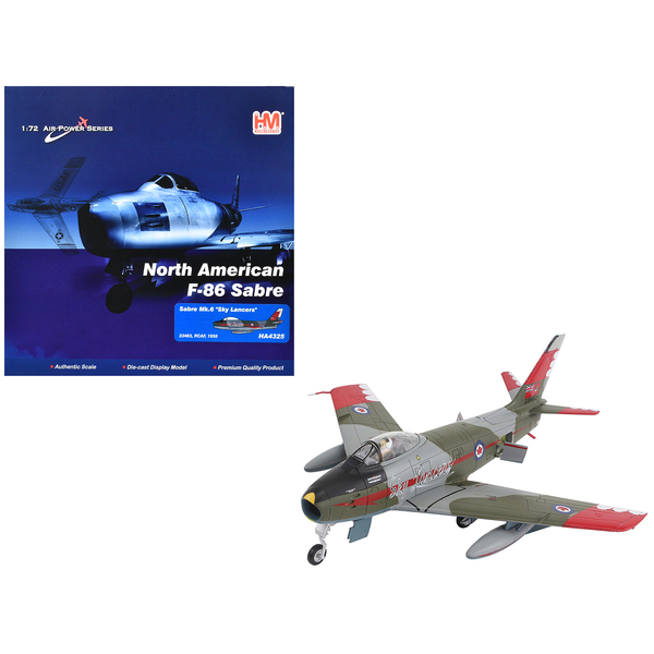 Hobby Master RCAF Sabre Mk.6 1/72 Diecast 'Sky Lancers'