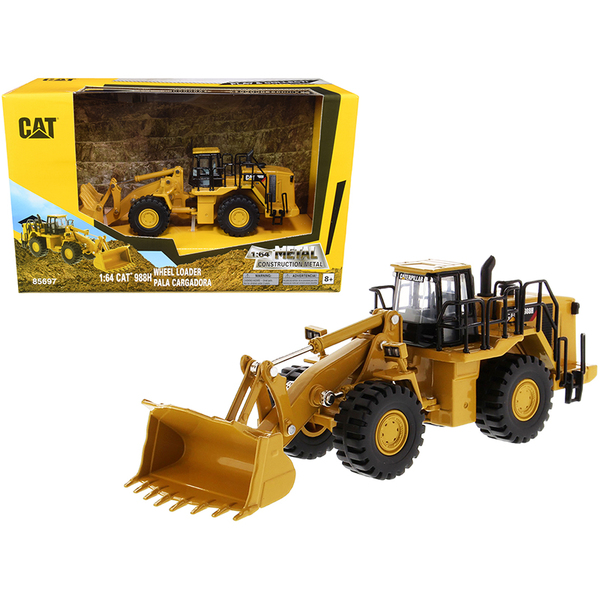 Diecast Masters CAT 988H Wheel Loader 1/64 Yellow