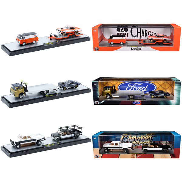 M2 Machines Auto Haulers Set - Release 87 (3 Trucks)