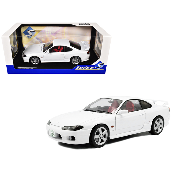 Solido Nissan Silvia S15 Spec-R Aero Aspen White 1/18 Model