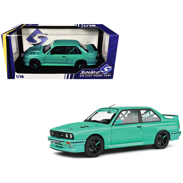 Solido BMW E30 M3 Drift Tiffany Blue 1/18 Model