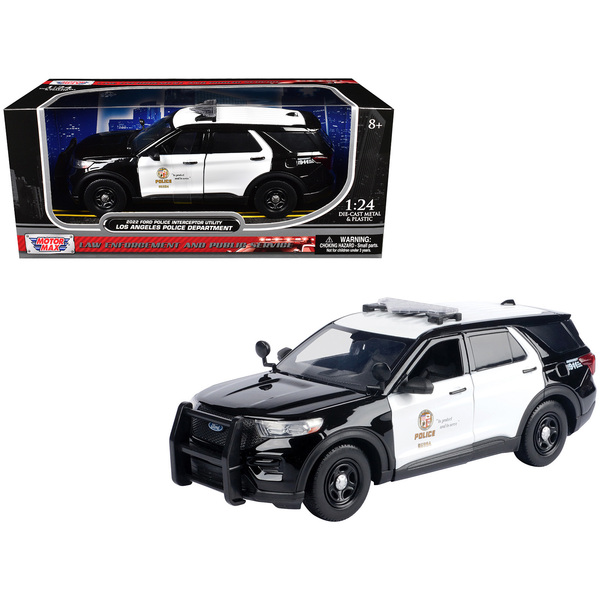 Motormax 1/24 2022 Ford Police Interceptor Utility LAPD