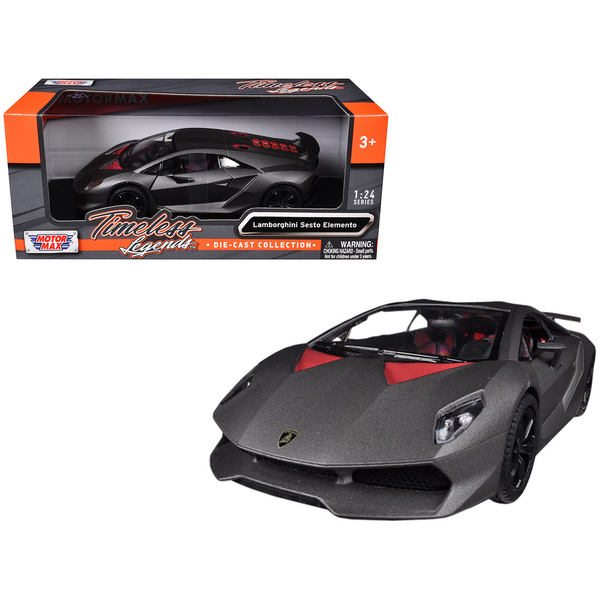 Motormax Lamborghini Sesto Elemento Carbon 1/24 Model