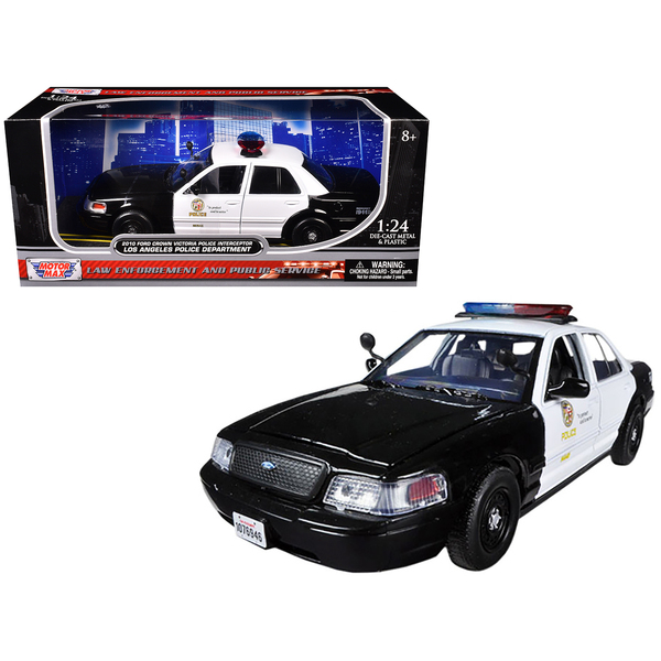 Motormax 1/24 2010 Ford Crown Victoria LAPD Diecast Car