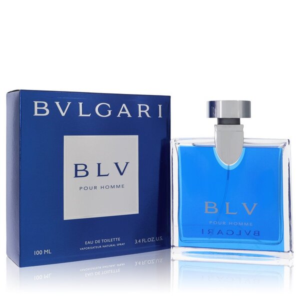 Bvlgari BLV Eau de Toilette Spray for Men, 3.4 oz