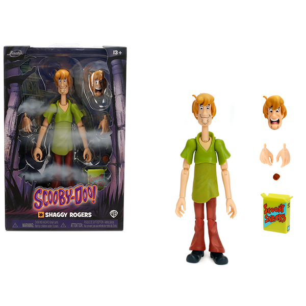 Jada Shaggy Rogers "Scooby-Doo!" 6.5" Moveable Figure with Accessories