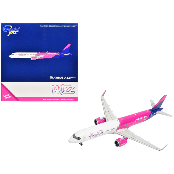 GeminiJets Wizz Air UK Airbus A321neo 1/400 Scale