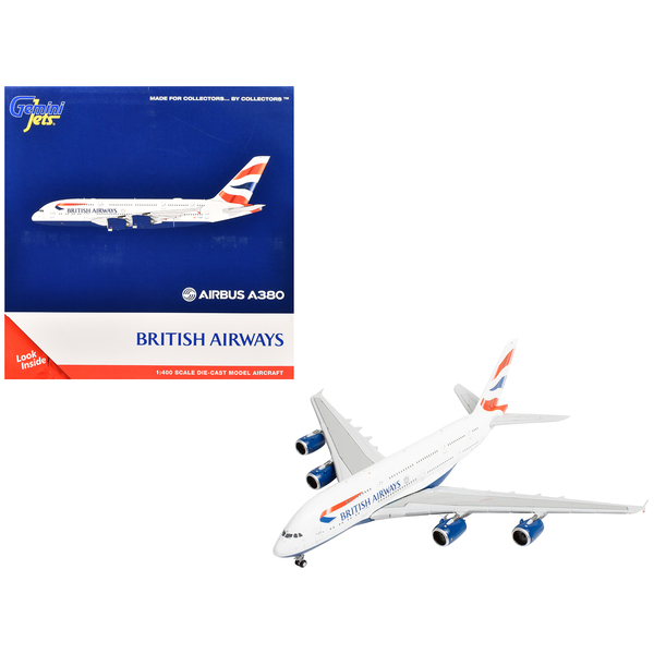 GeminiJets British Airways Airbus A380 1/400 Scale