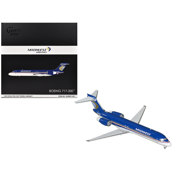 GeminiJets Boeing 717-200 "Midwest Airlines" 1/200 Diecast Model