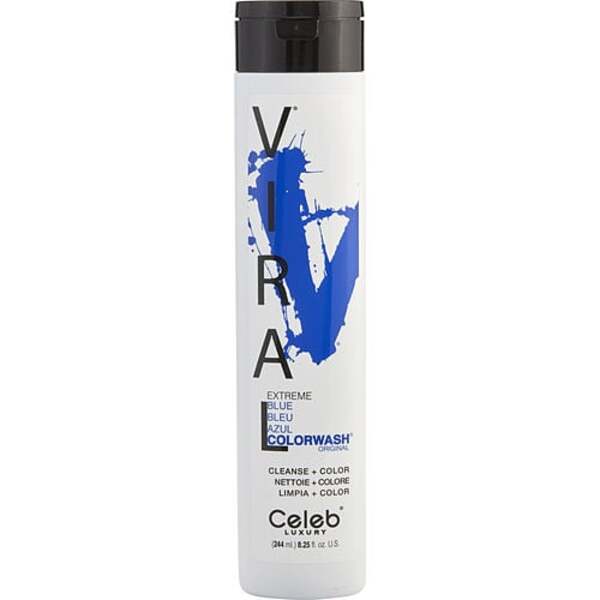 Celeb Luxury Viral Colorwash Extreme Blue - Intense Color, Gentle Cleanse (8.25 oz)