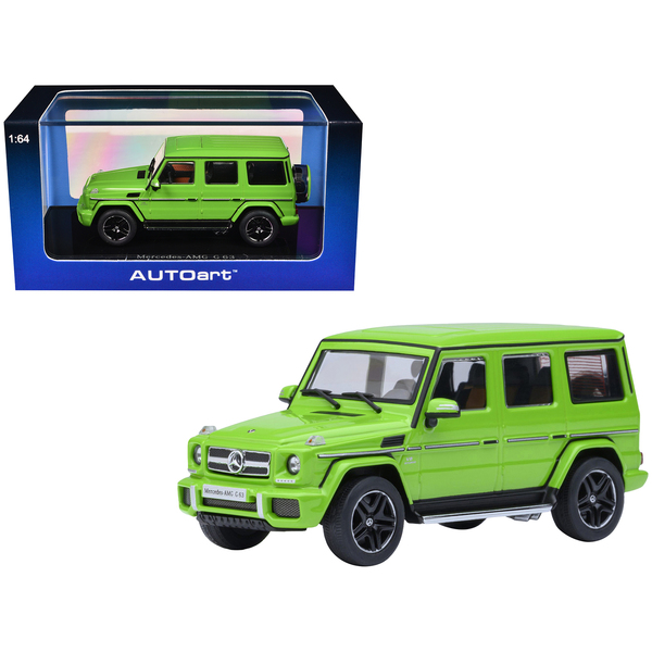 Autoart 1/64 Mercedes-Benz AMG G 63 Alien Green Car
