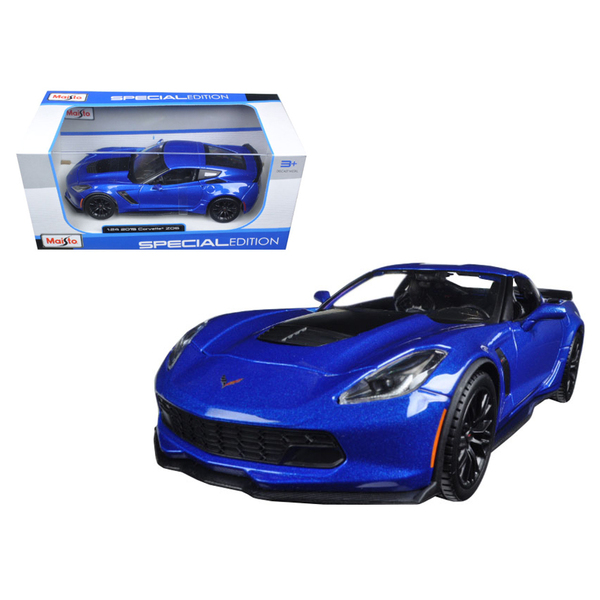 Maisto Corvette Stingray C7 Z06 Blue Metallic 1/24