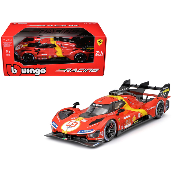 Bburago 1/24 Scale Ferrari 499P #51 Le Mans Winner