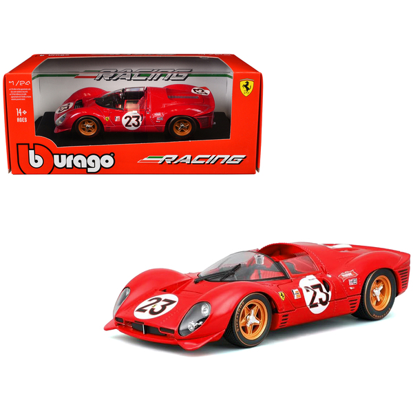 Bburago Ferrari 330 P4 #23 Daytona Winner 1/24 Diecast