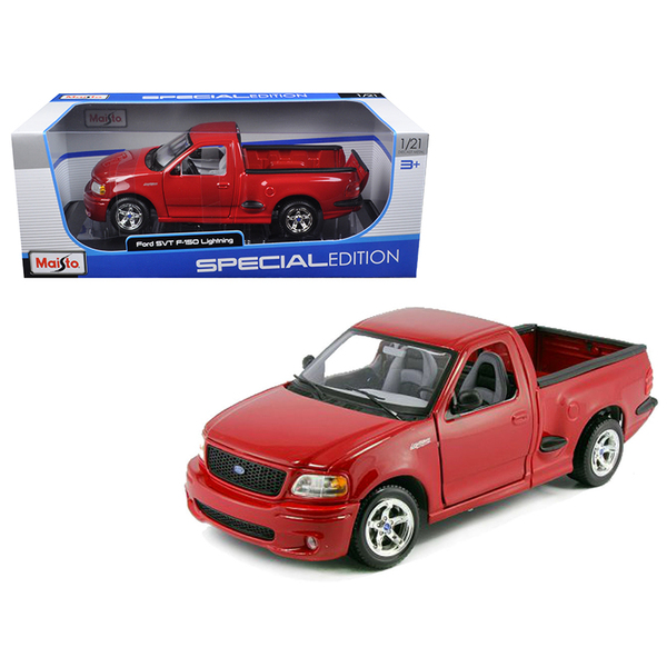 Maisto Ford F-150 Lightning Pickup Truck Red 1/21 Diecast