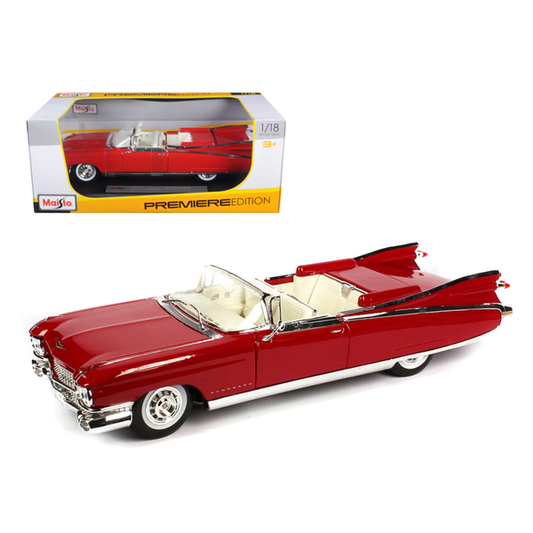 Maisto 1959 Cadillac Eldorado Biarritz Red 1:18 Diecast Model