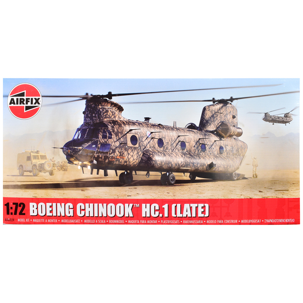 Airfix Boeing Chinook HC.1 Helicopter 1/72: Liftoff!