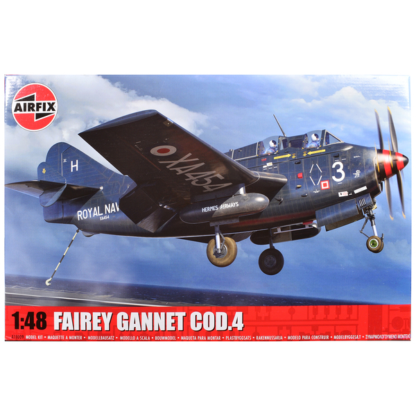 Airfix Fairey Gannet COD.4 Aircraft 1/48: Sky Sentinel!