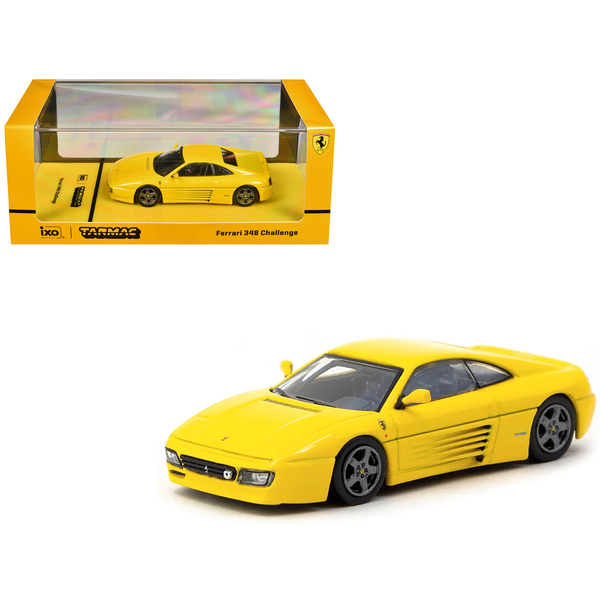 Tarmac Works Ferrari 348 Challenge Yellow 1/64 Diecast Model