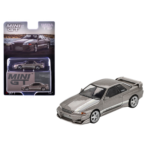 Mini GT Nissan Skyline GT-R R32 Veilside Gray 1/64