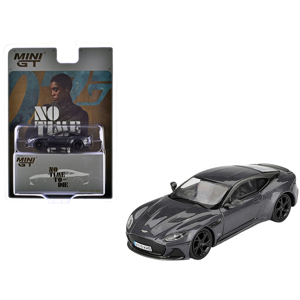 Mini GT Aston Martin DBS 007 Gray 1/64 Diecast