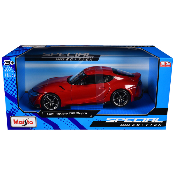 Maisto Toyota GR Supra Red 1/24 Diecast Car