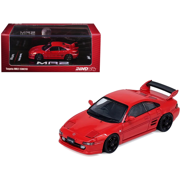Inno Models Toyota MR2 (SW20) Right Hand Drive Red