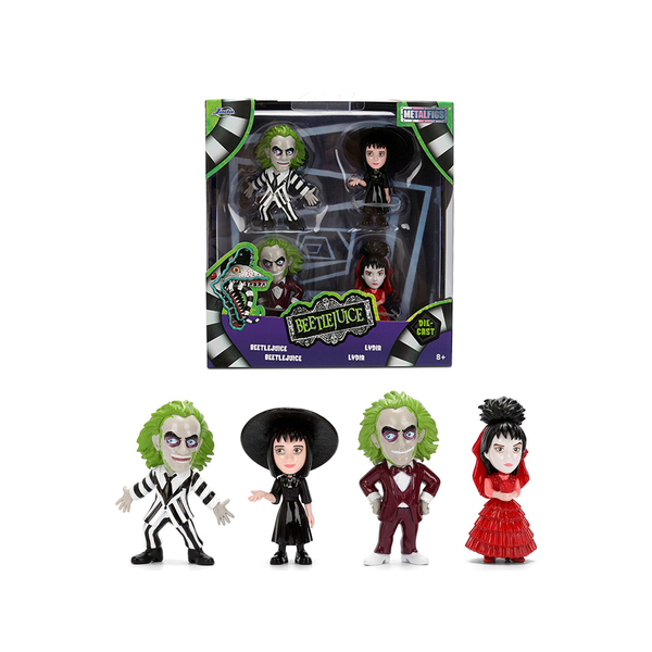 Jada Beetlejuice Movie Metalfigs Diecast Figure Set