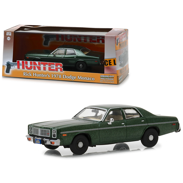 Greenlight 1978 Dodge Monaco Hunter TV Series Green 1/43