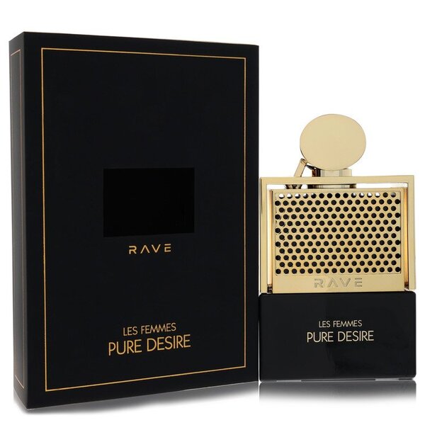 Lattafa Rave Pure Desire Gold EDP Spray 3.4 oz for Her