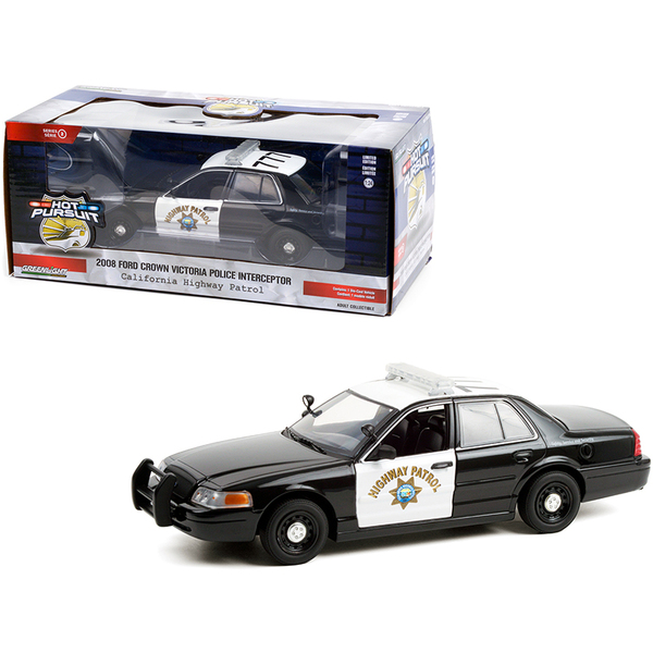 Greenlight 2008 Ford Crown Victoria CHP 1/24 Diecast Model