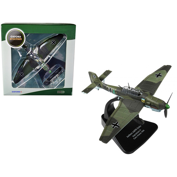 Oxford Diecast Junkers Ju 87B Stuka Dive Bomber 1/72 Scale