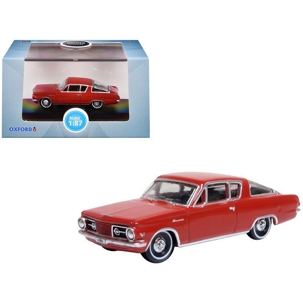Oxford Diecast Plymouth Barracuda - Red 1/87 Scale