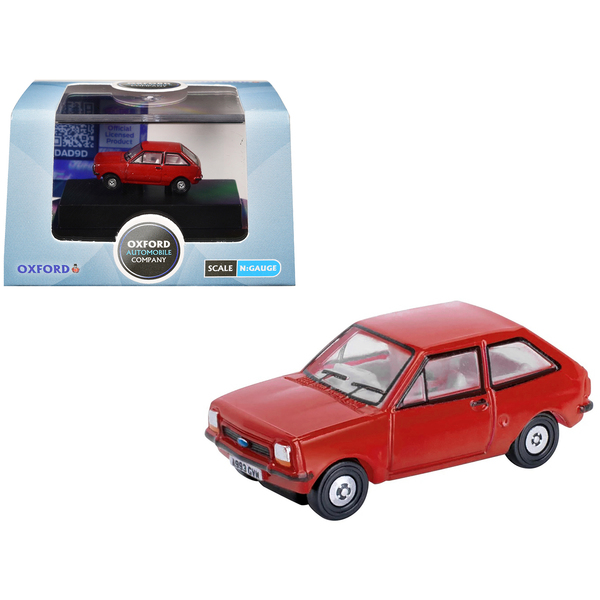 Oxford Diecast Ford Fiesta Mk1 1/148 Venetian Red