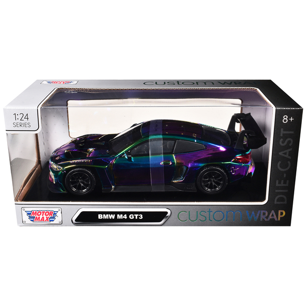 Motormax 1/24 BMW M4 GT3 Chameleon Chrome
