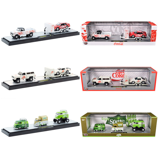 M2 Auto Haulers "Soda" Set of 3 Release 39 1/64