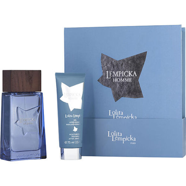 Lolita Lempicka Homme: Eau de Toilette 3.4 fl oz & Aftershave Gel 2.5 fl oz Set