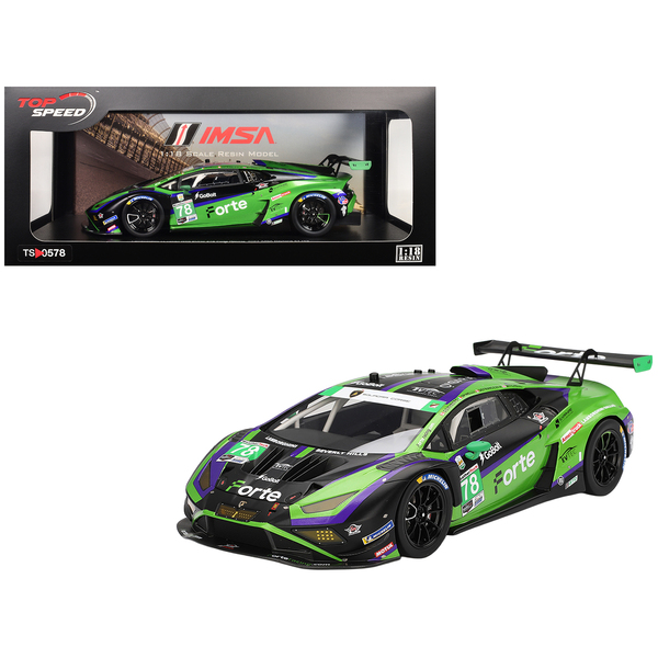 Lamborghini Huracan GT3 EVO2 IMSA 1/18 Model Car