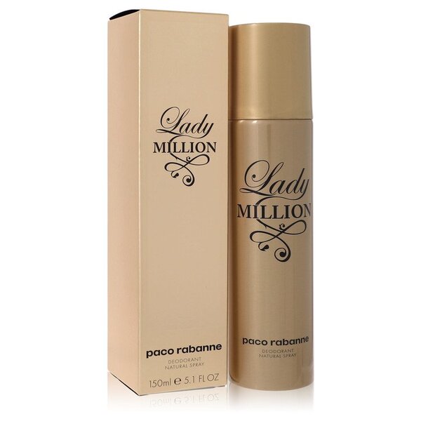 Paco Rabanne Lady Million Deodorant Spray 5 oz - Alluring Scent